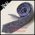 Impression printanière de coton la plus récente Créez votre propre cravate florale de marque